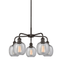 Innovations Lighting Belfast 5 Light 24" Wide Chandelier Oil Rubbed Bronze / Seedy