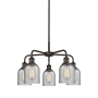 Innovations Lighting Caledonia 5 Light 23" Wide Chandelier Oil Rubbed Bronze / Charcoal