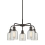 Innovations Lighting Caledonia 5 Light 23" Wide Chandelier Oil Rubbed Bronze / Mica