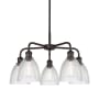 Innovations Lighting Castile 5 Light 24" Wide Chandelier Oil Rubbed Bronze / Clear