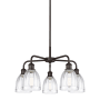 Innovations Lighting Brookfield 5 Light 24" Wide Chandelier Oil Rubbed Bronze / Clear