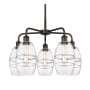 Innovations Lighting Vaz 5 Light 24" Wide Chandelier Oil Rubbed Bronze / Clear