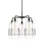 Innovations Lighting Windham 5 Light 25" Wide Chandelier Oil Rubbed Bronze / Clear
