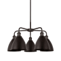 Innovations Lighting Ballston Dome 5 Light 26" Wide Chandelier Oil Rubbed Bronze