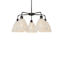 Innovations Lighting Bristol Natural 5 Light 26" Wide Chandelier Oil Rubbed Bronze / Natural
