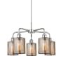 Innovations Lighting Cobbleskill 5 Light 23" Wide Chandelier Polished Chrome / Mercury