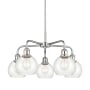 Innovations Lighting Athens 5 Light 24" Wide Chandelier Polished Chrome / Clear