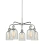 Innovations Lighting Caledonia 5 Light 23" Wide Chandelier Polished Chrome / Mouchette