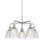 Innovations Lighting Castile 5 Light 24" Wide Chandelier Polished Chrome / Clear