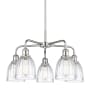 Innovations Lighting Brookfield 5 Light 24" Wide Chandelier Polished Chrome / Clear