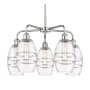 Innovations Lighting Vaz 5 Light 24" Wide Chandelier Polished Chrome / Clear