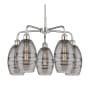 Innovations Lighting Vaz 5 Light 24" Wide Chandelier Polished Chrome / Smoked