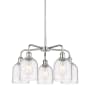 Innovations Lighting Bella 5 Light 24" Wide Chandelier Polished Chrome / Seedy
