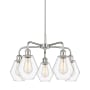 Innovations Lighting Cindyrella 5 Light 24" Wide Chandelier Polished Chrome / Clear