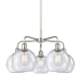 Innovations Lighting Athens 5 Light 26" Wide Chandelier Polished Nickel / Seedy