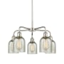 Innovations Lighting Caledonia 5 Light 23" Wide Chandelier Polished Nickel / Mica