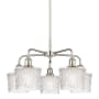 Innovations Lighting Niagra 5 Light 25" Wide Chandelier Polished Nickel / Clear