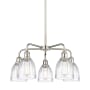 Innovations Lighting Brookfield 5 Light 24" Wide Chandelier Polished Nickel / Clear