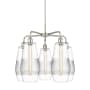 Innovations Lighting Windham 5 Light 25" Wide Chandelier Polished Nickel / Clear