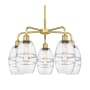 Innovations Lighting Vaz 5 Light 24" Wide Chandelier Satin Gold / Clear