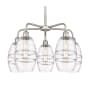 Innovations Lighting Vaz 5 Light 24" Wide Chandelier Satin Nickel / Clear