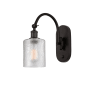 Innovations Lighting Cobbleskill 13" Tall Wall Sconce Oil Rubbed Bronze / Clear