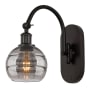 Innovations Lighting Rochester 11" Tall Wall Sconce Oil Rubbed Bronze / Smoked