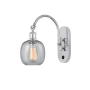 Innovations Lighting Belfast 13" Tall Wall Sconce with Shade Polished Chrome / Seedy