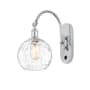 Innovations Lighting Athens 14" Tall Wall Sconce with Shade Polished Chrome / Clear Water Glass