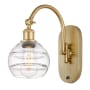 Innovations Lighting Rochester 11" Tall Wall Sconce Satin Gold / Clear