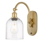 Innovations Lighting Bella 13" Tall Wall Sconce Satin Gold / Clear