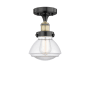 Black Antique Brass / Clear