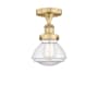 Brushed Brass / Clear