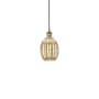 Innovations Lighting Preston 7" Wide Mini Pendant Antique Brass / Mercury