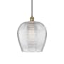 Innovations Lighting Norfolk 12" Wide Pendant Antique Brass / Clear
