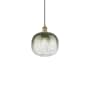 Innovations Lighting Brookhaven Sphere 11" Wide Mini Pendant Antique Brass / Slate
