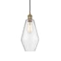 Innovations Lighting Cindyrella 7" Wide Mini Pendant Antique Brass / Seedy
