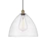 Innovations Lighting Edison 16" Wide Pendant Antique Brass / Seedy