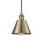 Innovations Lighting Smithfield 7" Wide Mini Pendant Antique Brass