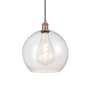 Innovations Lighting Athens 12" Wide Pendant Antique Copper / Seedy