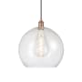 Innovations Lighting Athens 14" Wide Pendant Antique Copper / Seedy