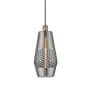 Innovations Lighting Windham 7" Wide Mini Pendant Antique Copper / Smoked