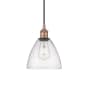 Innovations Lighting Edison 8" Wide Mini Pendant Antique Copper / Seedy