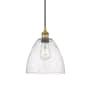 Innovations Lighting Edison 9" Wide Mini Pendant Brushed Brass / Seedy