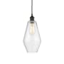 Innovations Lighting Cindyrella 7" Wide Mini Pendant Matte Black / Seedy