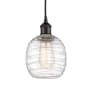 Innovations Lighting Belfast 6" Wide Mini Pendant Oil Rubbed Bronze / Deco Swirl