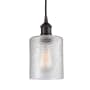 Innovations Lighting Cobbleskill 5" Wide Mini Pendant Oil Rubbed Bronze / Clear