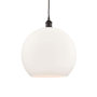 Innovations Lighting Athens 14" Wide Pendant Oil Rubbed Bronze / Matte White