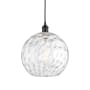 Innovations Lighting Athens 12" Wide Pendant Oil Rubbed Bronze / Clear Water Glass