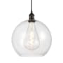Innovations Lighting Athens 12" Wide Pendant Oil Rubbed Bronze / Clear